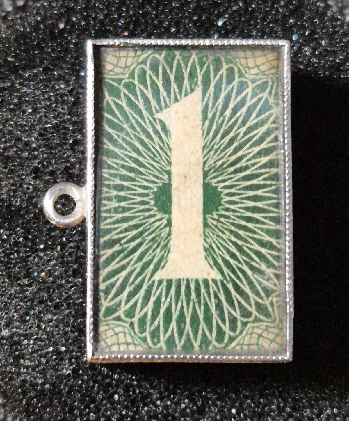 Silver One Shilling Break Glass - 925 Sterling Silver - 2.9g - S#9