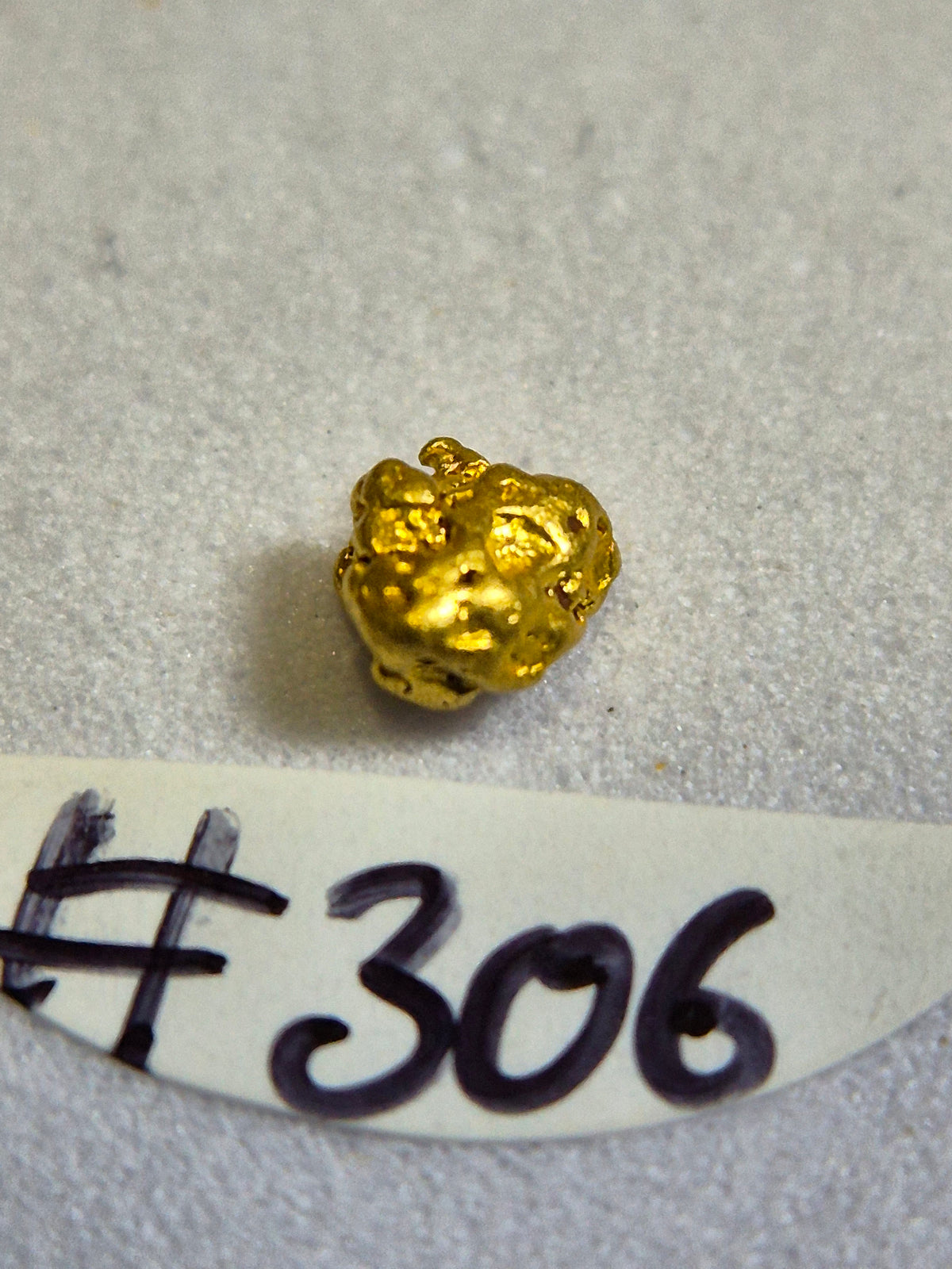0.209g Natural Gold Nugget from Kalgoorlie #306