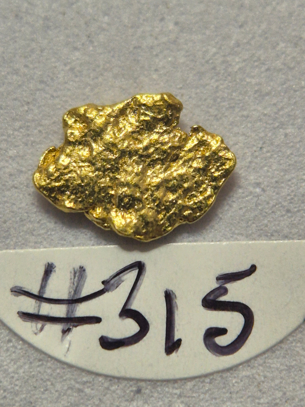 0.564g Natrual Gold Nugget from Kalgoorlie - #315