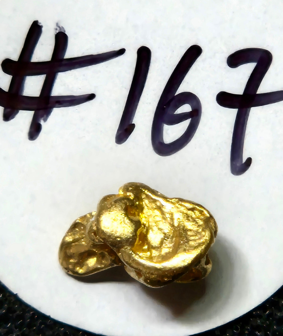 0.76g Natural Gold Nugget - Kalgoorlie, Western Australia 98% Pure Gold - #167