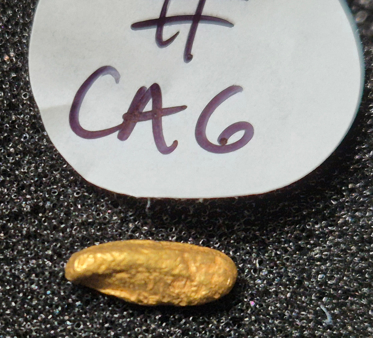 Natural Gold Nugget 0.61g  #CA6