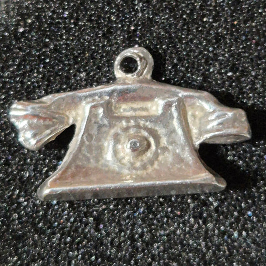 Silver Telephone - 925 Sterling Silver - 2g - S#5