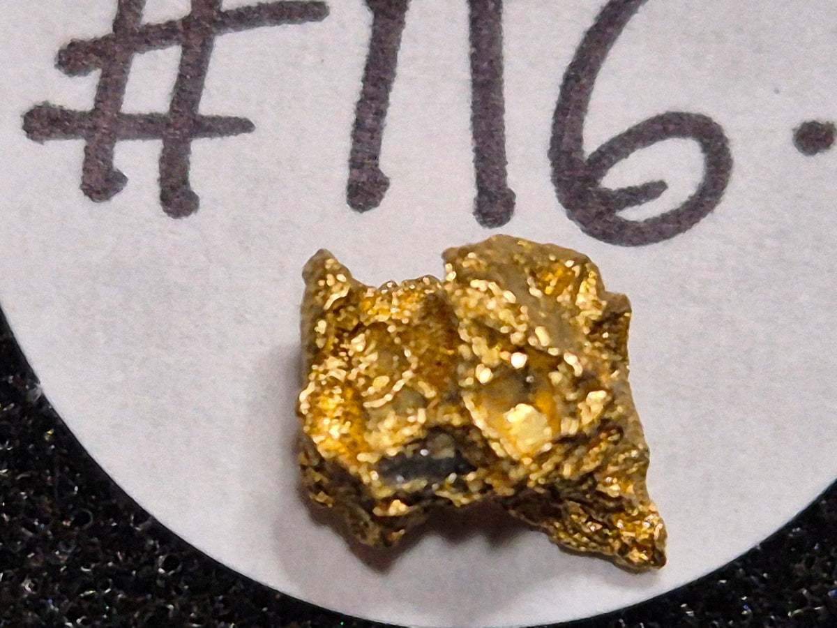 Natural Gold Nugget - 0.825g - #116