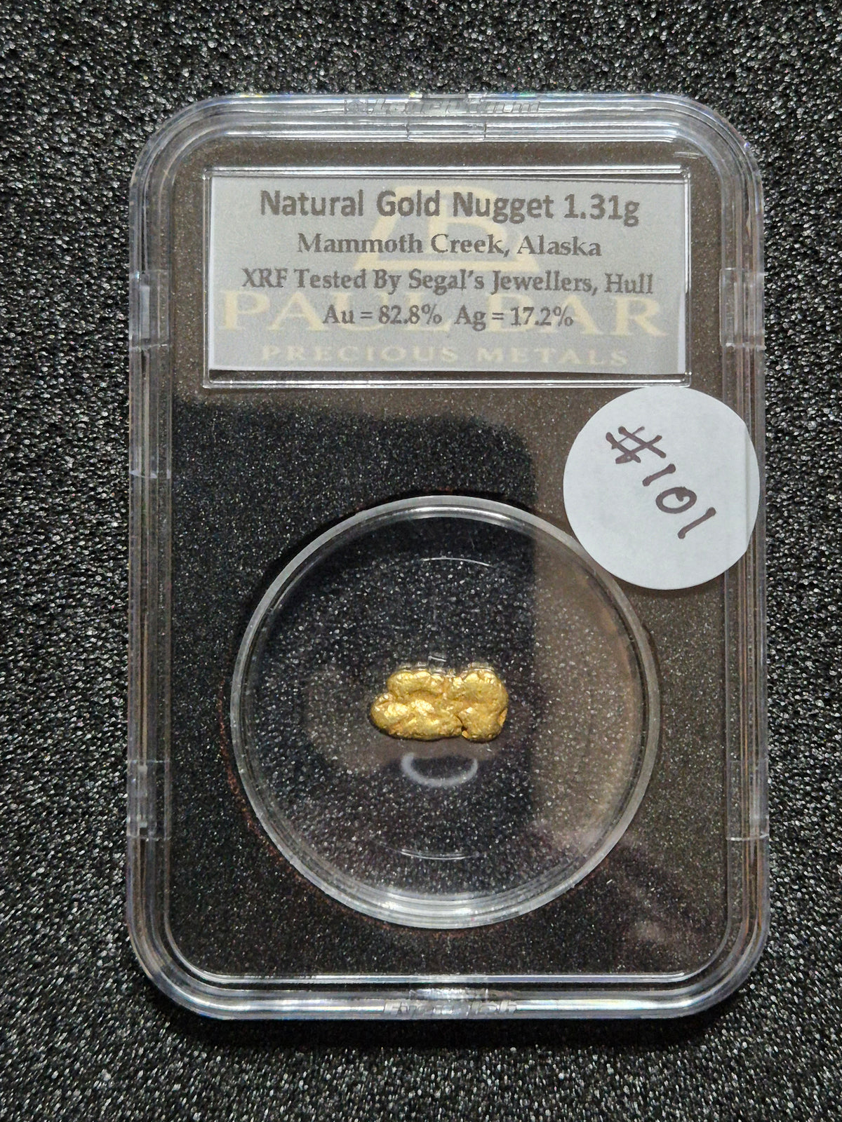 Natural Gold Nugget - 1.31g #101