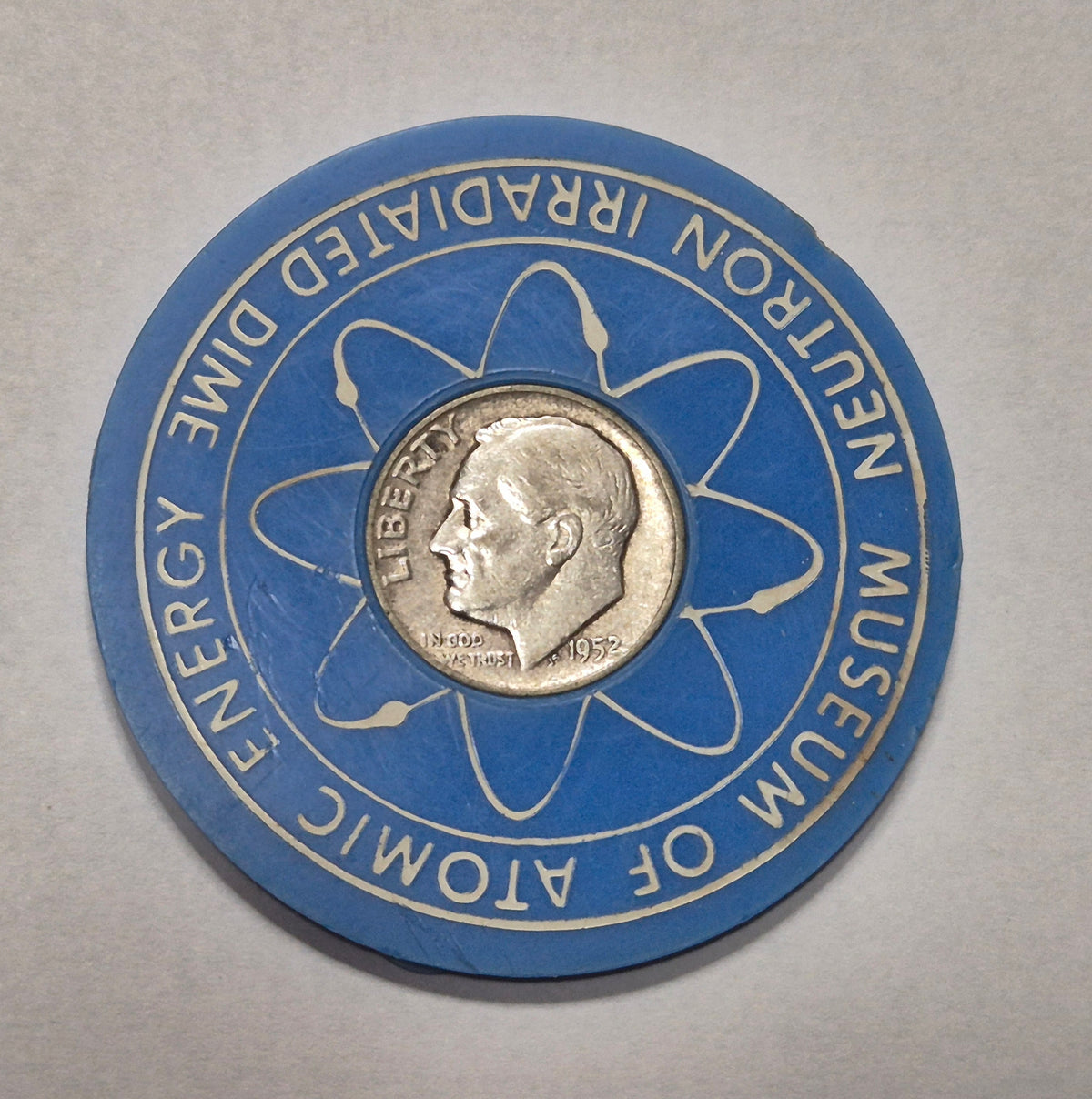 1952 Silver Dime - Atomic Energy Commission Token