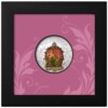 2025 Mongolia 2 oz Silver Faberge Egg; Lilies of the Valley Egg