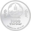 2025 Mongolia 2 oz Silver Faberge Egg; Lilies of the Valley Egg