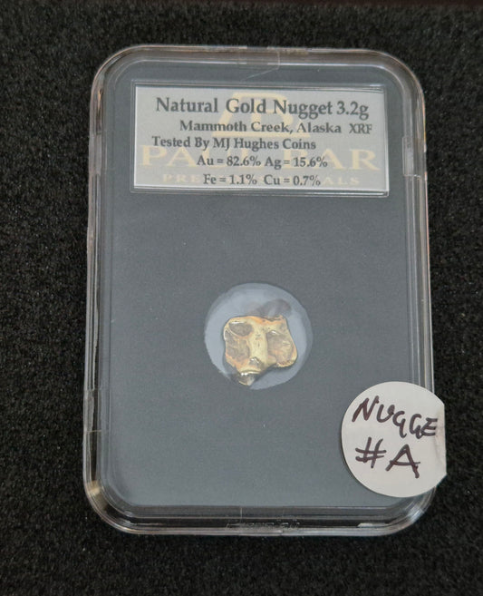 Natural Gold Nugget 3.2g  #A XRF Tested image 0