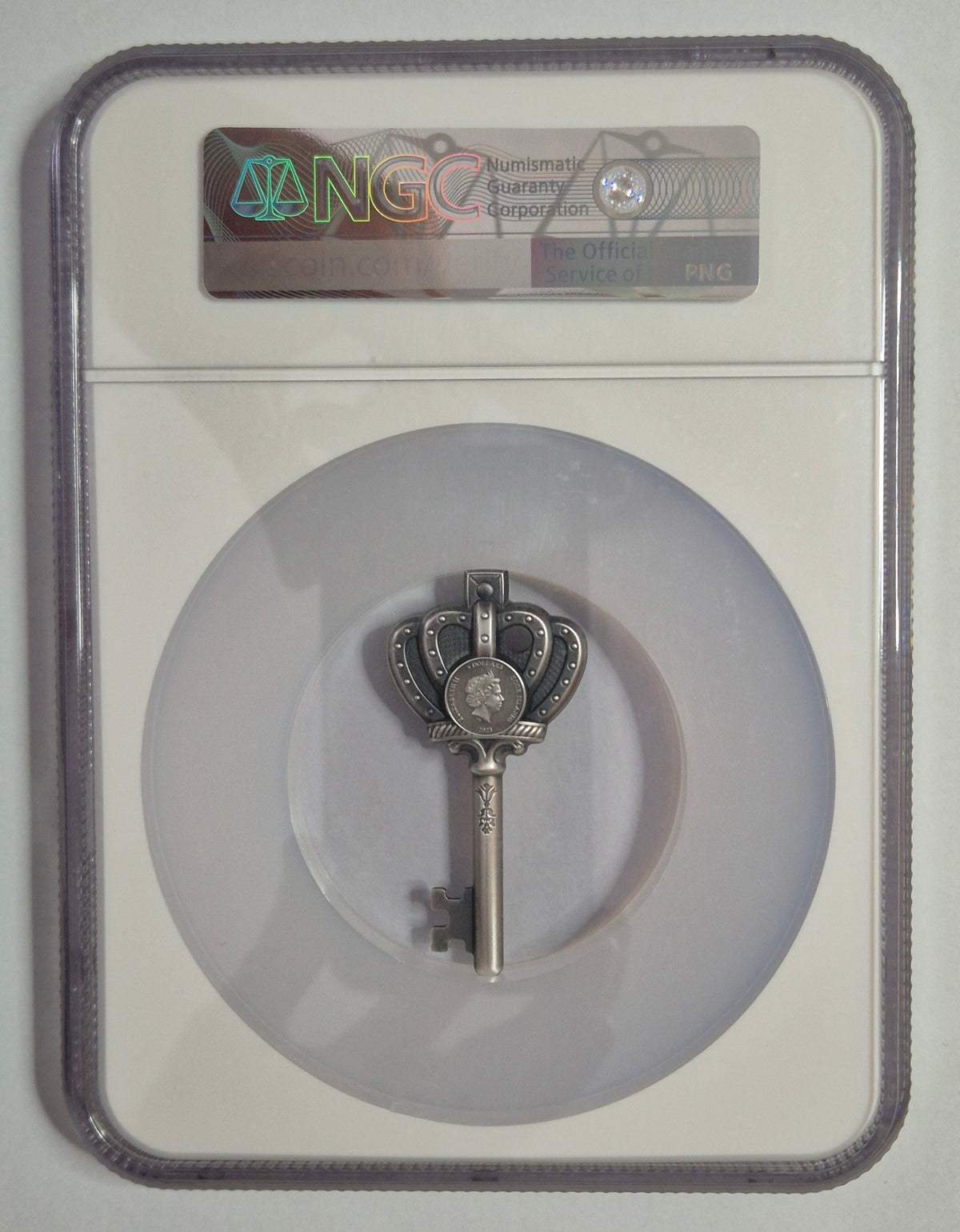 2023 MS70 1oz .999 Silver "Key To My Kingdom" Coin - Cook Islands.