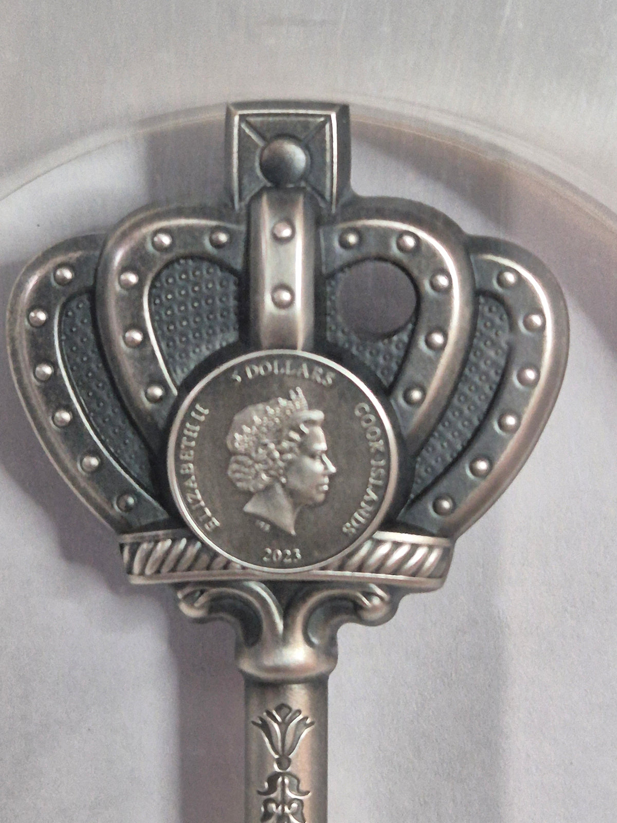2023 MS70 1oz .999 Silver "Key To My Kingdom" Coin - Cook Islands.