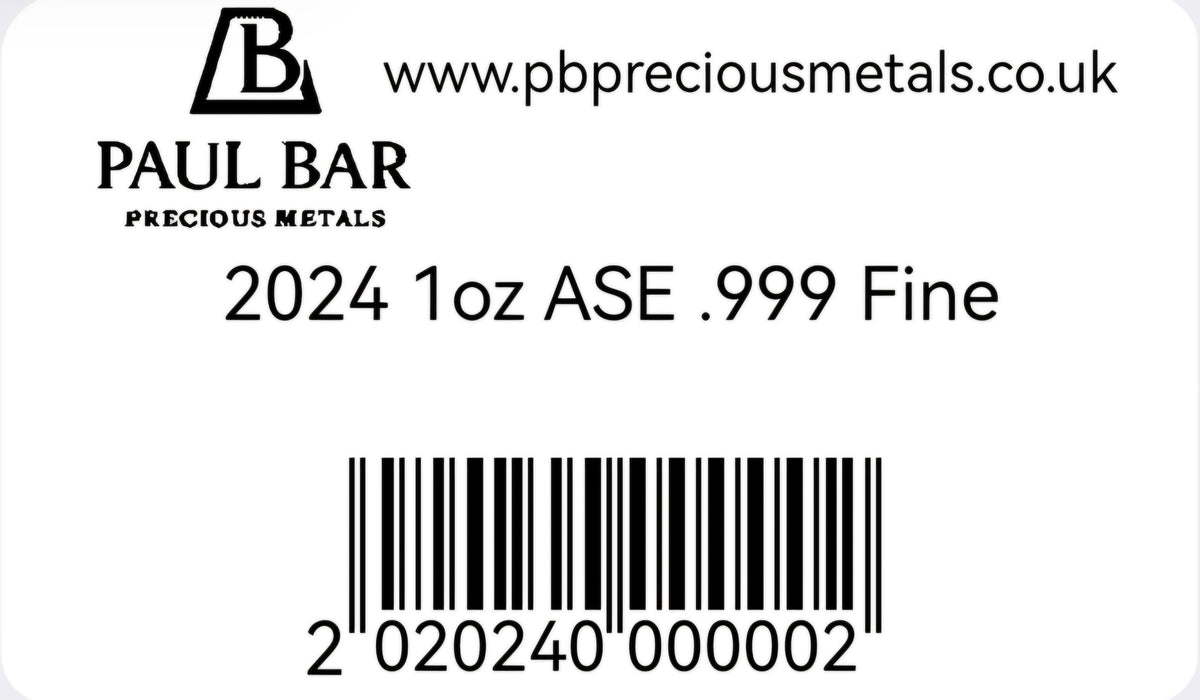 2024 1oz American Silver Eagle .999 Fine