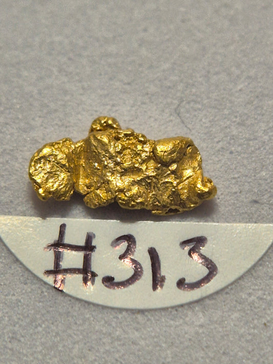 0.634g Natural Gold Nugget from Kalgoorlie, Western Australia - #313