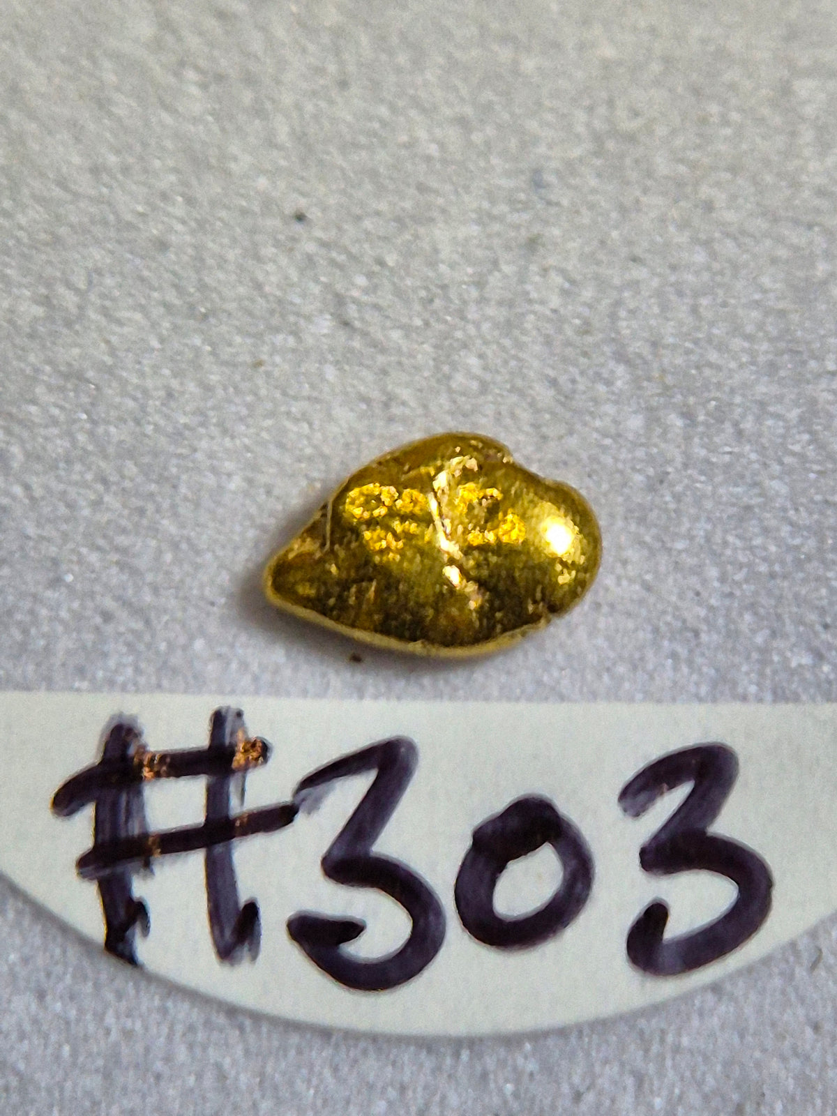 0.187g Gold Nugget from Kalgoorlie, Western Australia - The Scarab #303