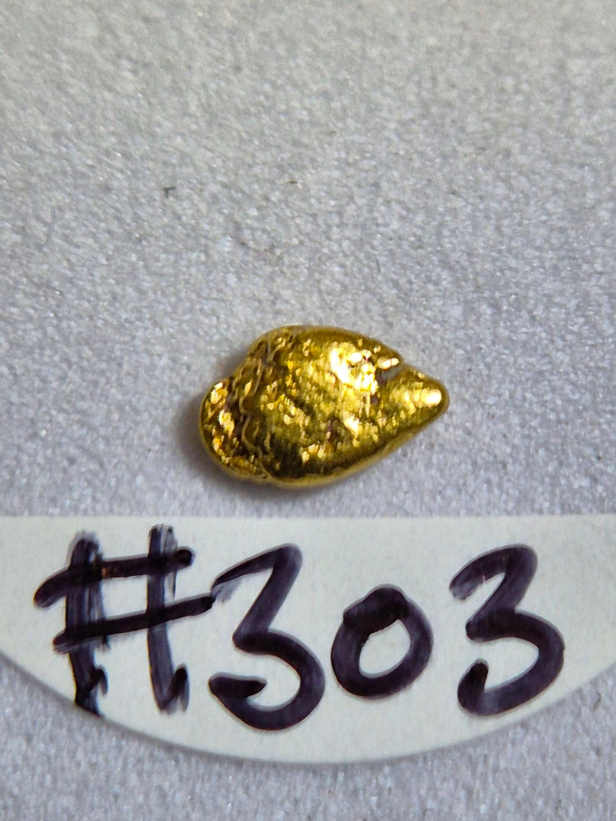 0.187g Gold Nugget from Kalgoorlie, Western Australia - The Scarab #303