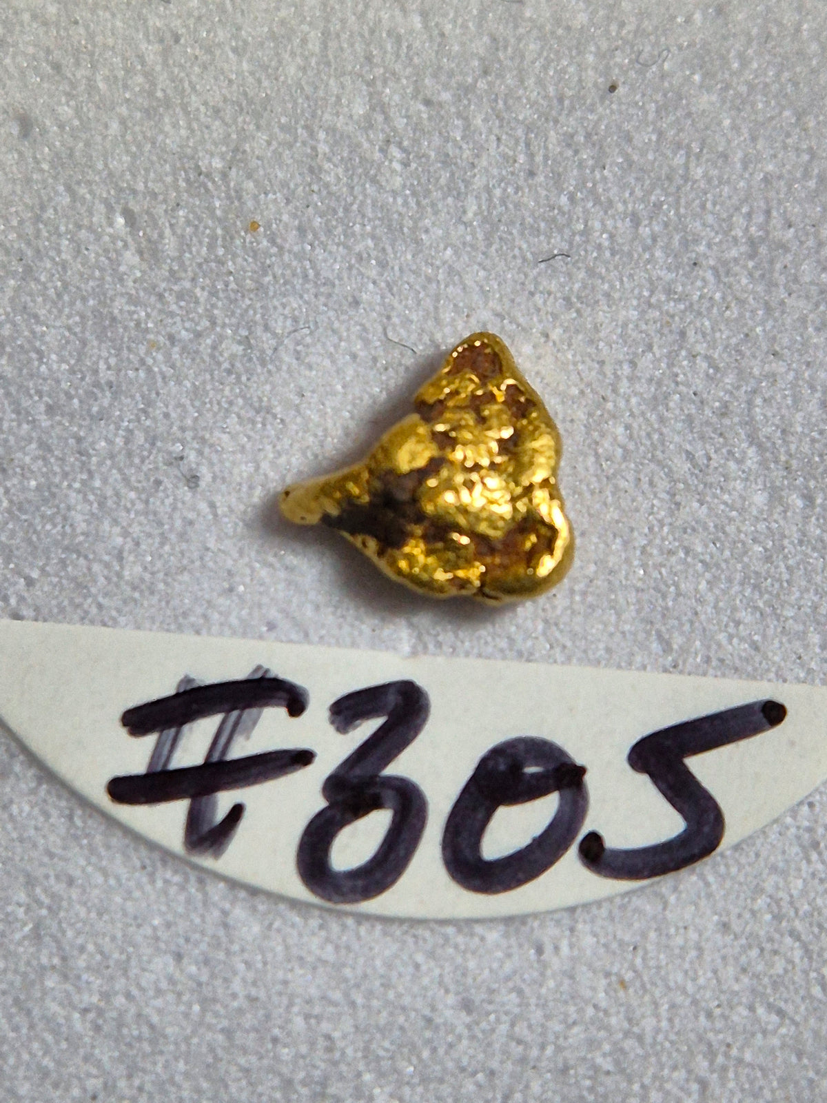 0.223g Natural Gold Nugget from Kalgoorlie,Western Australia - The Hippo - #305
